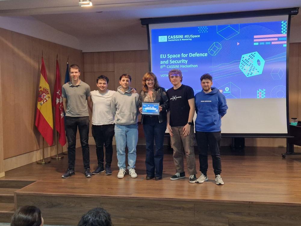 Imagen El equipo 4Space de la Universidad de Oviedo gana un concurso de la Agencia de la Unión Europea para el Programa Espacial por su...