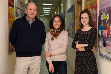 Fernando Cuetos, Paz Suárez Coalla y Marta Álvarez Cañizo