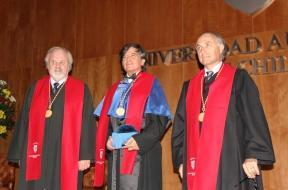 Imagen Carlos López-Otín, investido doctor honoris causa na Universidá Autónoma...